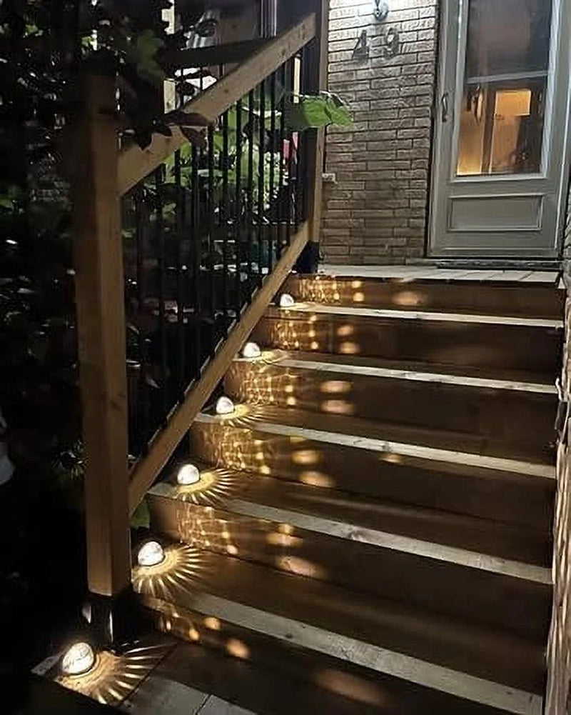 Solar Fence Lights -2 Pack