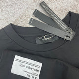 Amiri luxury t-shirt detail shot