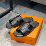 Hermes shoes Style 019 - texture and material detail