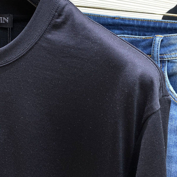 Close-up of Balmain designer clothing craftsmanship