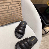 Balenciaga Nude Block Heel Sandals - Detail Shot of Craftsmanship