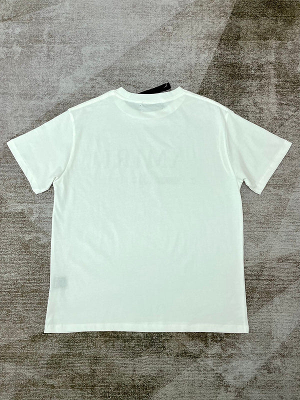 Amiri luxury t-shirt detail shot