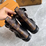 Louis Vuitton shoes front view designer style