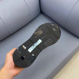 Hermès Tan Slingback Heels - Close-Up Texture View