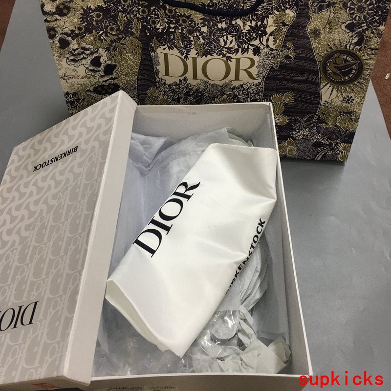 Dior Beige Knee-High Boots - Studio Shot