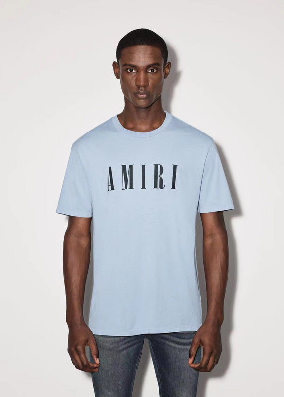 Amiri luxury t-shirt detail shot