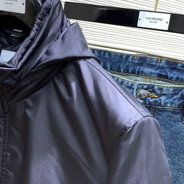 Close-up of Burberry designer clothing craftsmanship