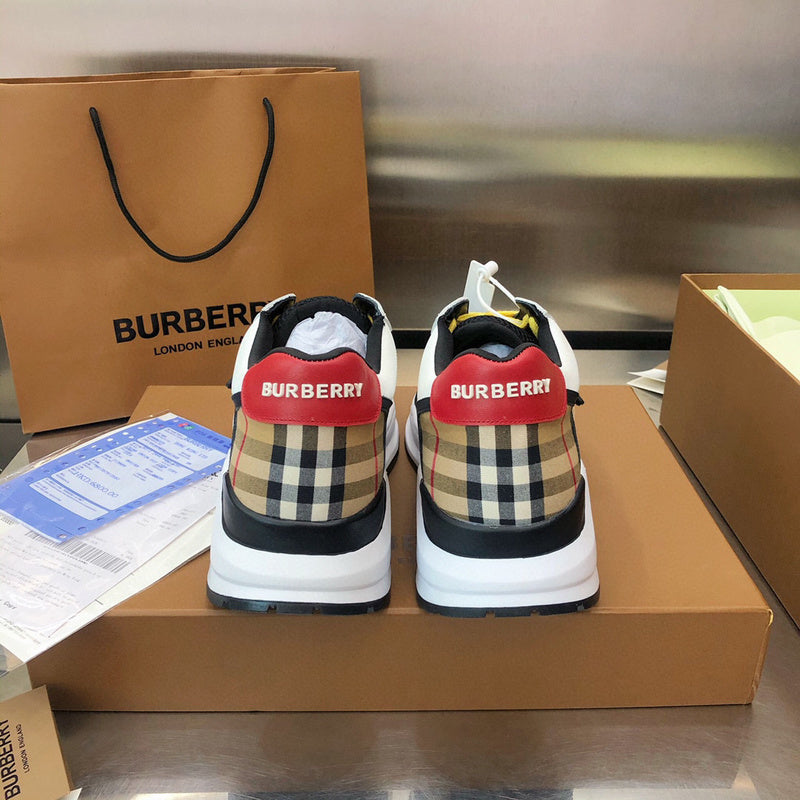 Burberry shoes Style 080 - top view showing design
