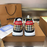 Burberry shoes Style 080 - top view showing design