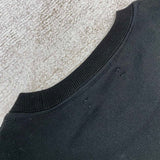 Close-up of Amiri hoodie craftsmanship