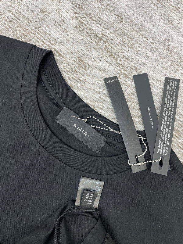Amiri t-shirt front view designer style