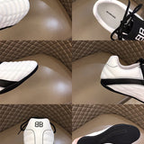 Balenciaga Tan Slip-On Sneakers - Back View