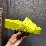Louis Vuitton Chocolate Brown Low-Top Sneakers - Back View
