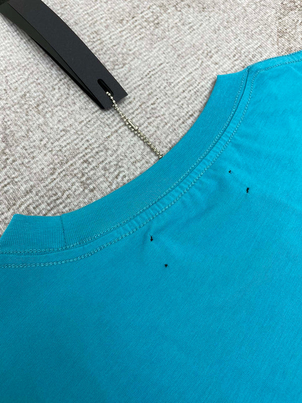 Amiri luxury t-shirt detail shot