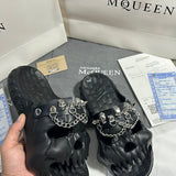 Alexander McQueen shoes Style 014 - close-up of premium leather craftsmanship