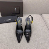 Full silhouette view of Saint Laurent luxury piece style No.020