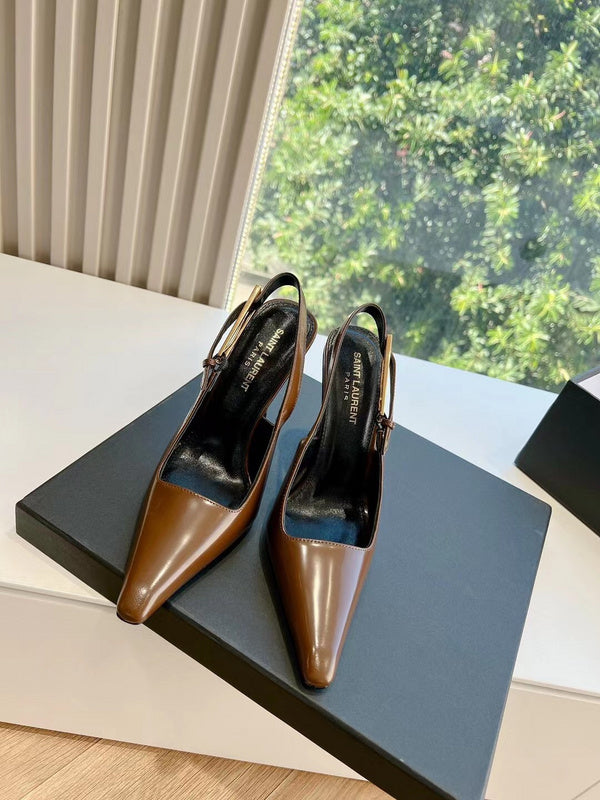 Full silhouette view of Saint Laurent luxury piece style No.009