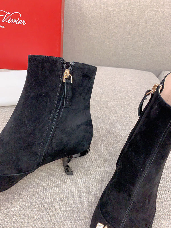 Roger Vivier luxury shoes detail shot