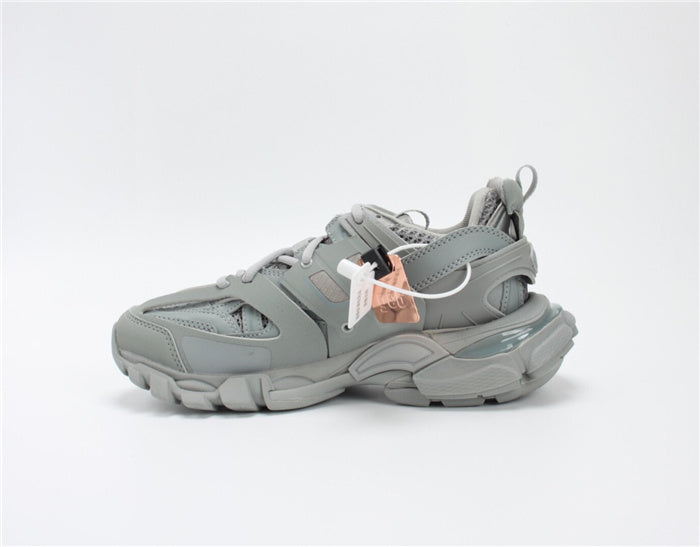 Balenciaga Beige Slip-On Sneakers - Heel Detail View