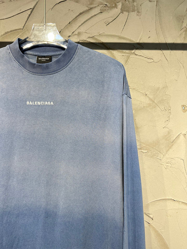 Close-up of Balenciaga designer clothing craftsmanship