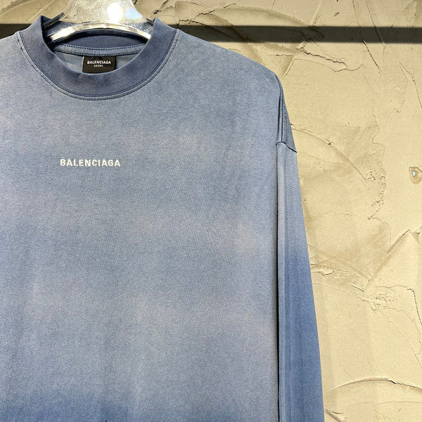Close-up of Balenciaga designer clothing craftsmanship