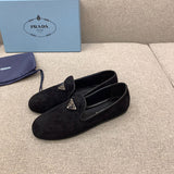 Prada designer shoes full view