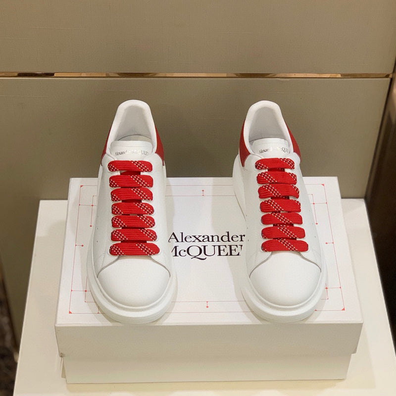 Alexander McQueen White Combat Boots - Sole Detail View