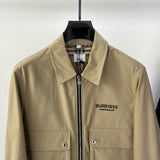 Close-up of Burberry designer clothing craftsmanship