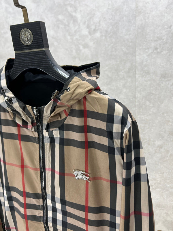 Burberry luxury designer clothing detail shot