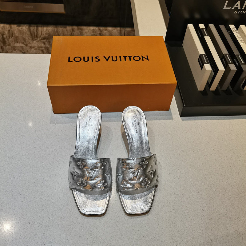 Louis Vuitton Camel Chelsea Boots - Front View