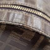 Close-up of Fendi bags hardware and fine stitching