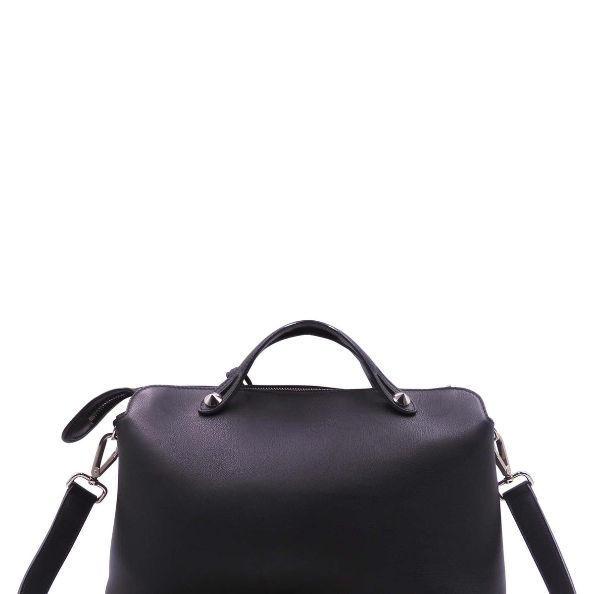 Close-up of Large bags hardware and fine stitching