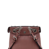 Close-up of Mini bags hardware and fine stitching