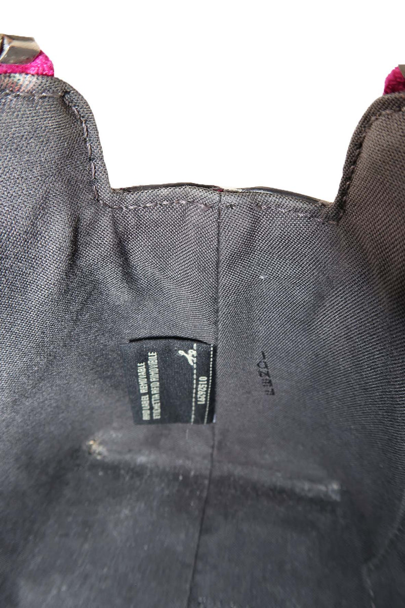 Close-up of Mini bags hardware and fine stitching