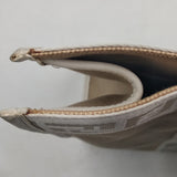 Monogram premium bags detail and craftsmanship close-up