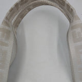 Close-up of Monogram bags hardware and fine stitching