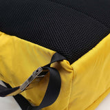 Close-up of Nylon bags hardware and fine stitching