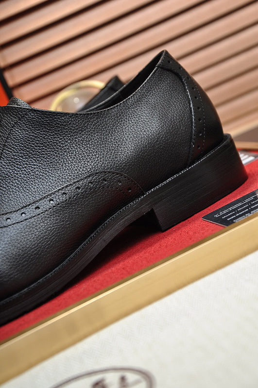 Hermes shoes Style 071 - close-up of iconic logo design