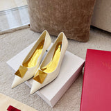 Valentino Garavani shoes front view designer style