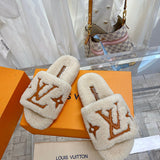 Louis Vuitton Camel Platform Heels - Lifestyle Styling Shot