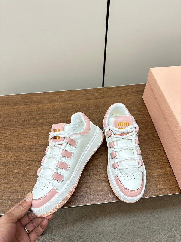 Miu Miu luxury shoes detail shot