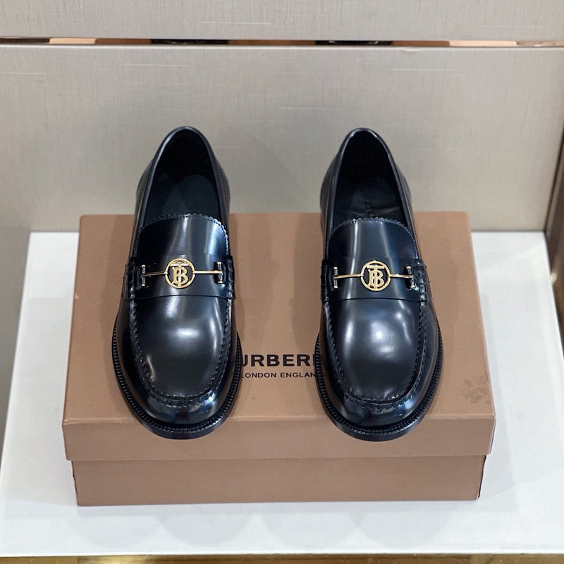 Burberry Chocolate Brown Pointed-Toe Stiletto Heels - Back View