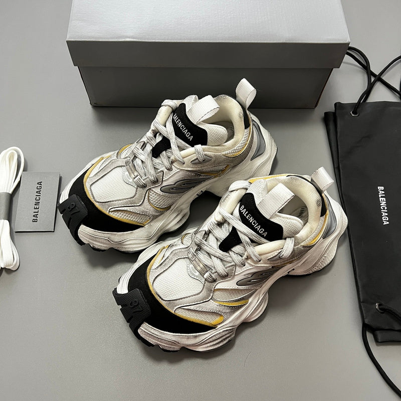Balenciaga Black Slip-On Sneakers - Toe Detail View