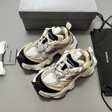 Balenciaga Black Slip-On Sneakers - Toe Detail View