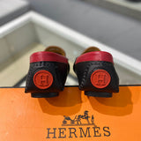 Hermès Black Chelsea Boots - Toe Detail View