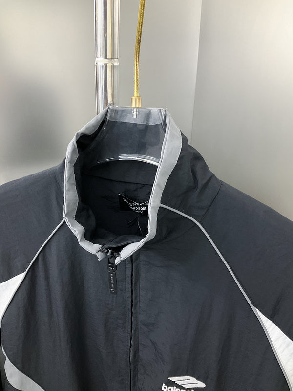 Close-up of Balenciaga designer clothing craftsmanship