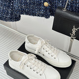 Close-up of Saint Laurent shoes craftsmanship