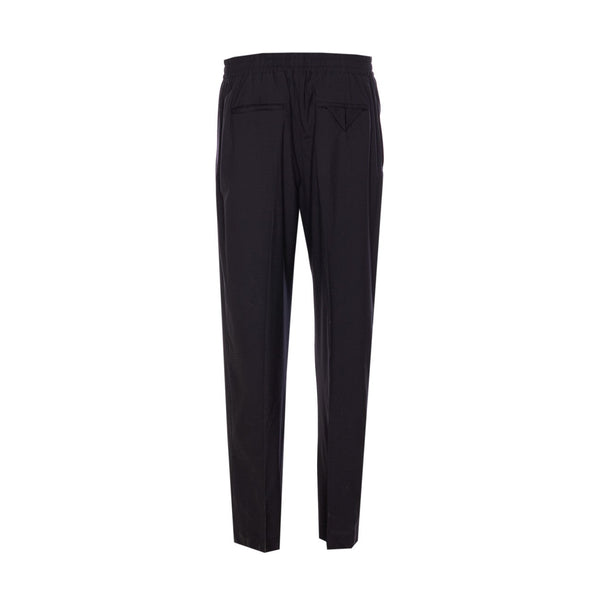 Bottega Veneta premium pants detail and craftsmanship close-up