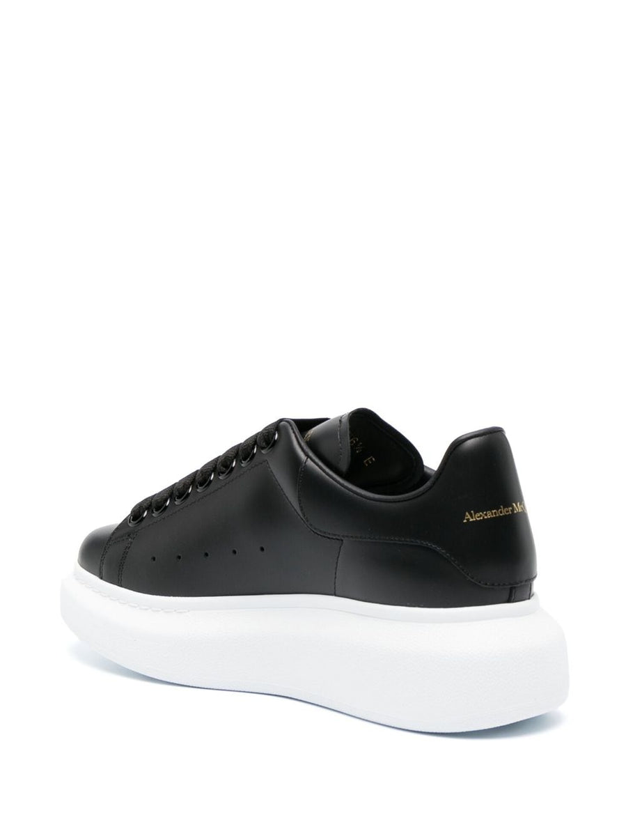 Close-up of Alexander McQueen athletic hardware and fine stitching