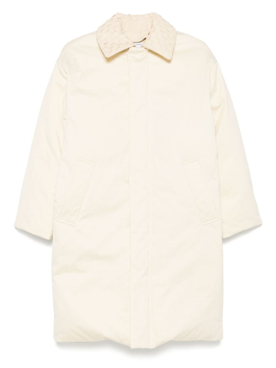 Bottega Veneta coats luxury designer piece front view